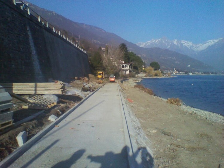 Fietspad Vercana - Gera Lario