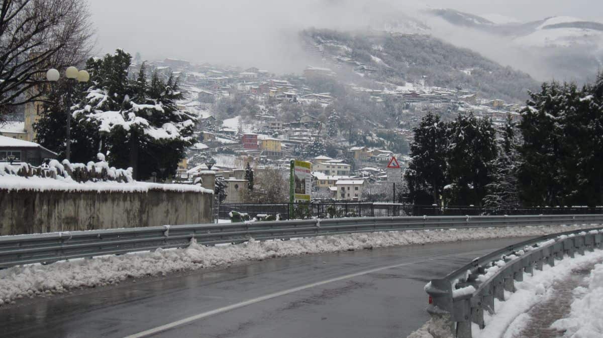 Sneeuw Domaso