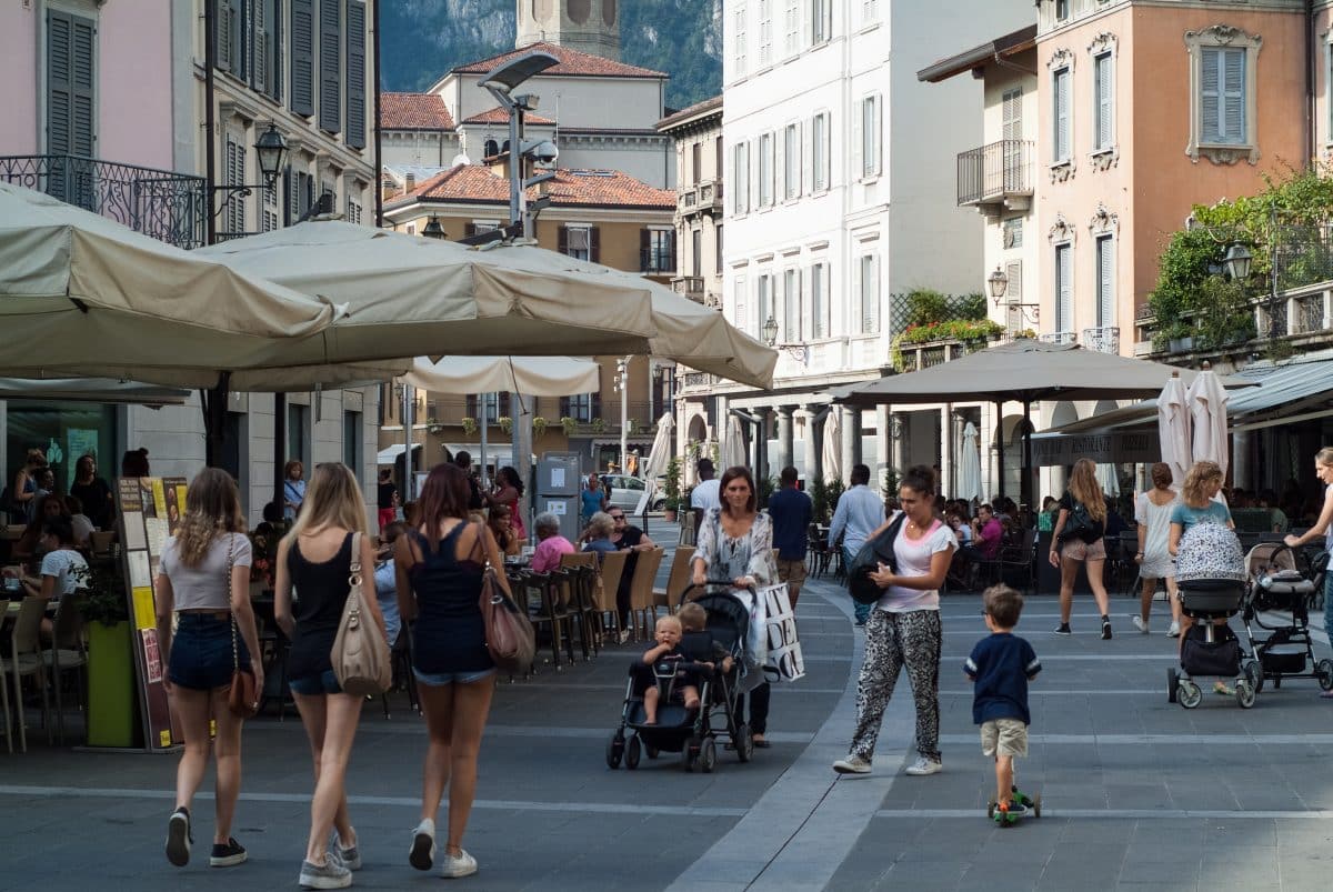 Winkelen Comomeer - Lecco