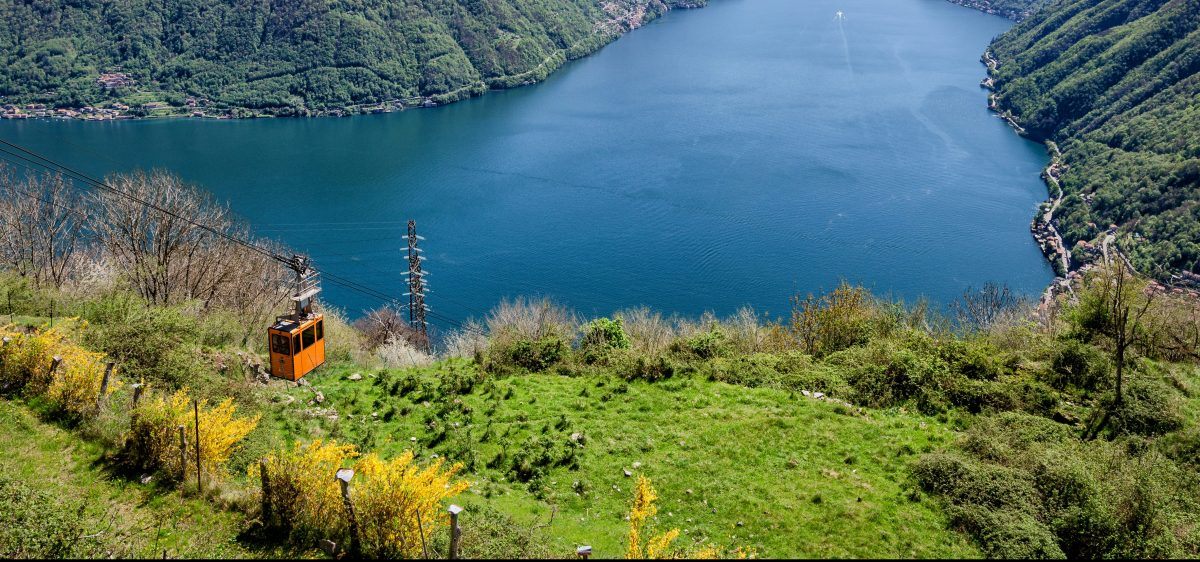 Kabelbaan Pigra Comomeer