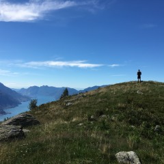 Monte Bregagno boven Menaggio