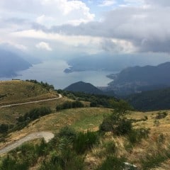 Uitzicht vanaf de Monte Bregagno